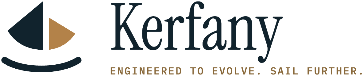 Kerfany. Engineered to evolve. Sail further.